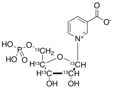 &beta;-Nicotinic Acid Mononucleotide-13C5