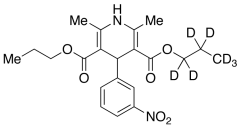 Nitrendipine Dipropyl-d7 Ester