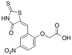 [[4-Nitro-&alpha;-(4-oxo-2-thioxo-5-thiazolidinylidene)-o-tolyl]oxy]-acetic Acid