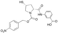 3-[[[(2R,4R)-1-(4-Nitrobenzyloxycarbonyl)-4-mercaptopyrrolidin-2-yl]carbonyl]amino]benzoi