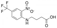 4-[2-Nitro-4-(trifluoromethyl)anilino]butanoic Acid