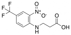 3-[2-Nitro-4-(trifluoromethyl)anilino]propanoic Acid