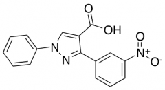 3-(3-Nitrophenyl)-1-phenyl-1H-pyrazole-4-carboxylic Acid