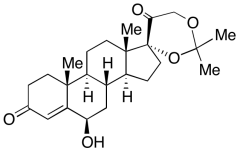 (6&beta;)-6-Hydroxy-17,21-[(1-methylethylidene)bis(oxy)]-pregn-4-ene-3,20-dione