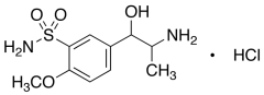 3-Hydroxy-3-(4&rsquo;-methoxy-3&rsquo;-sulfonamidophenyl)-2-propylamine, Hydrochlo