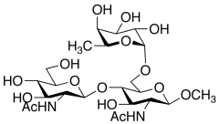 Methyl 2-Acetamido-4-O-(2-acetamido-2-deoxy-&beta;-D-gluco- pyranosyl)-2-deoxy-6-O-(&a