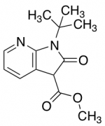 methyl 1-tert-butyl-2-oxo-1H,2H,3H-pyrrolo[2,3-b]pyridine-3-carboxylate