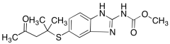 Methyl (5-((2-methyl-4-oxopentan-2-yl)thio)-1H-benzo[d]imidazol-2-yl)carbamate