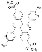 1,4-bis(6-Methylpyridin-3-yl)-2,3-bis(4-(methylsulfonyl)phenyl)butane-1,4-dione