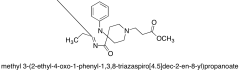 Methyl 3-(2-Ethyl-4-oxo-1-phenyl-1,3,8-triazaspiro[4.5]dec-2-en-8-yl)propanoate