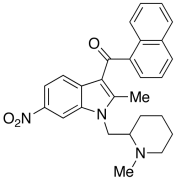 [2-Methyl-1-[(1-methyl-2-piperidinyl)methyl]-6-nitro-1H-indol-3-yl]-1-naphthalenylmethanon