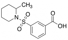 3-[(2-Methylpiperidin-1-yl)sulfonyl]benzoic Acid