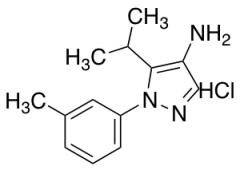 1-(3-Methylphenyl)-5-(propan-2-yl)-1H-pyrazol-4-amine Hydrochloride