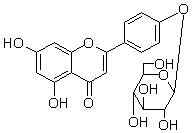 槐角苷（芹菜素-4‘-葡萄糖苷）对照品
