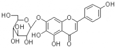 野黄芩素-7-O-葡萄糖苷（车前苷；车前黄酮苷）对照品