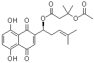 β-乙酰氧基异戊酰阿卡宁对照品
