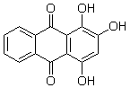 羟基茜草素（吡啉；1,2,4-三羟蒽醌；红紫素；紫素）对照品