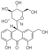 芦荟苷（芦荟甙；芦荟大黄素甙）对照品