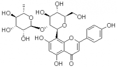 牡荆素鼠李糖苷（5,7,4’-三羟基黄酮-8-C-β-D-葡萄糖苷）对照品