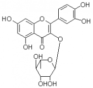 槲皮苷（榭黄甙;槲皮甙;栎素;橡皮苷）对照品
