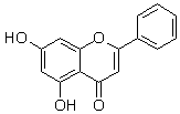 白杨素（柯因；5,7-白杨黄素；金黃酮；白杨黄素）对照品