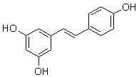 白藜芦醇（3,4',5-三羟基芪;虎杖甙元;茋三酚;芪三酚;3,4',5-三羟基茋）对