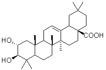 山楂酸（2α，3β-二羟基齐墩果-12-烯-28-酸）对照品
