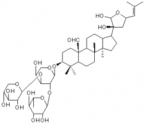 绞股蓝皂苷A（19-氧-21,23-环氧-3β,20(S),21(R)-三羟基达玛-24-烯-3-O-{[α-吡喃